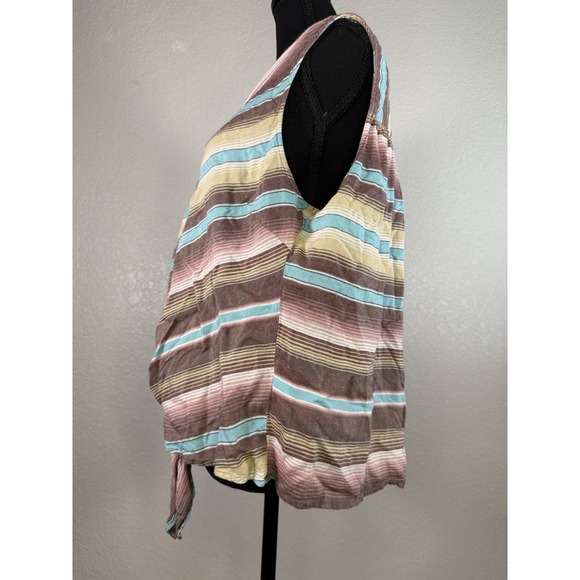 Ariat Tank Womens Size Extra Large Sleeveless Tank Top With Tie in Front - Picture 6 of 9